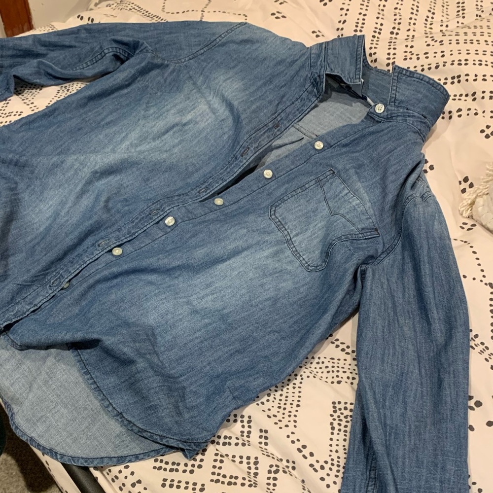 Denim Button Up